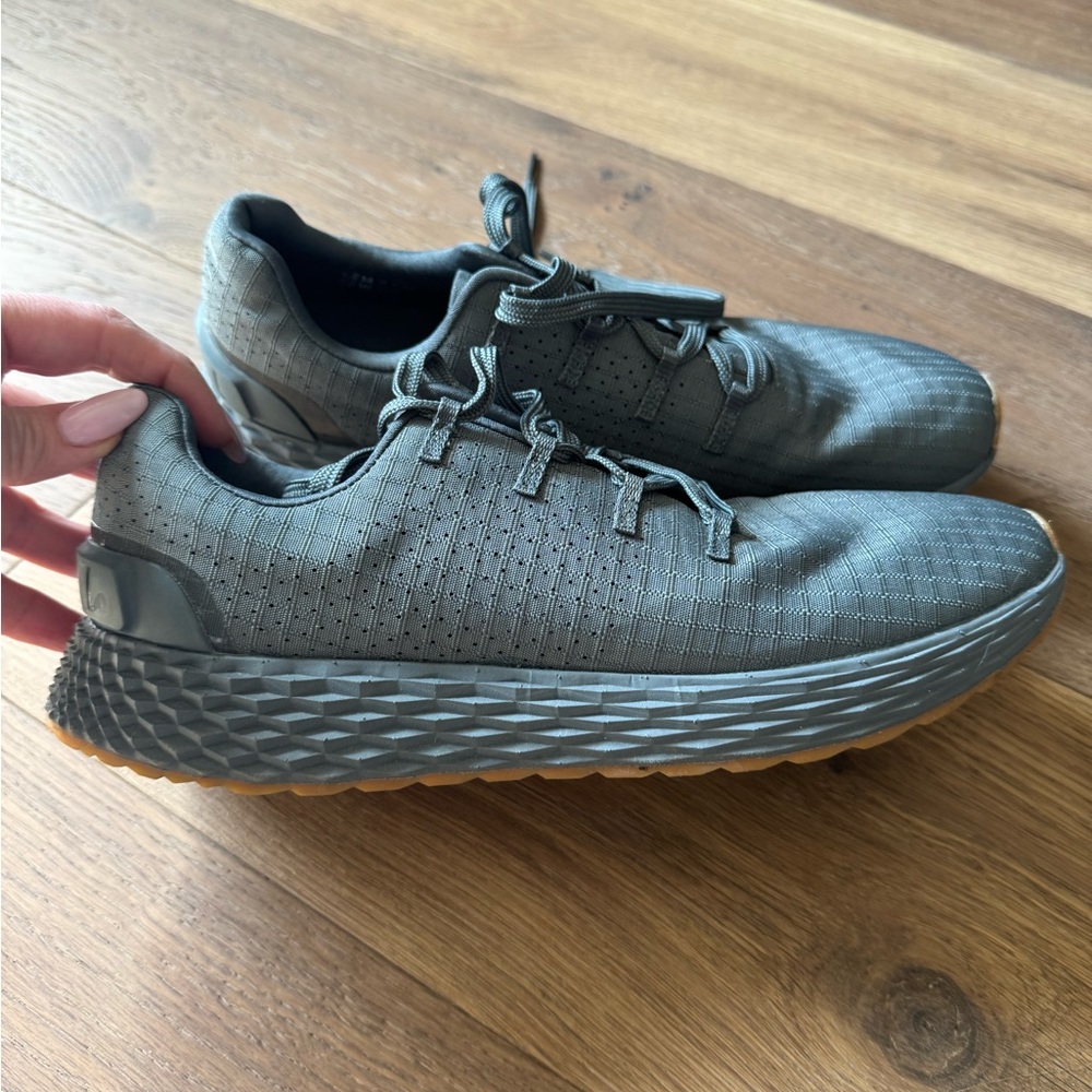 NoBull Men's Gray Athletic Shoes